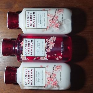 Japanese Cherry Blossom shower gel and lotion